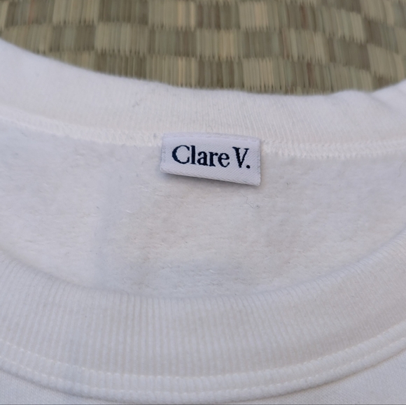 Clare V. Viva La Resistance Sweatshirt Women's Size Medium Made in USA - Picture 3 of 7